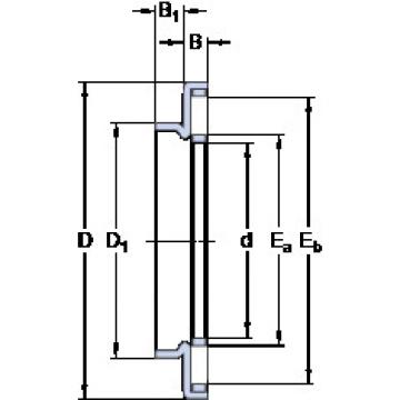 roulements AXW 30 + AXK 3047 SKF