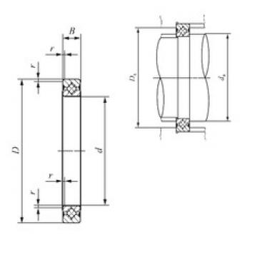 roulements CRBS 1108 V UU IKO