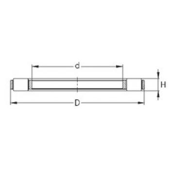 roulements K 81111-TVPB NKE