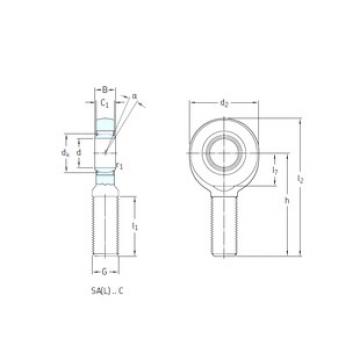 roulements SAL17C SKF