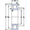 roulements 16013 SKF