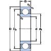 roulements 61818-2RZ SKF