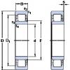 roulements NU 220 ECM SKF #1 small image