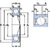 roulements 71916 ACE/HCP4AL SKF #1 small image