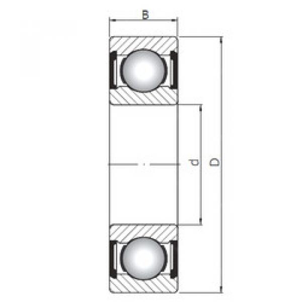 roulements 61812 ZZ ISO #1 image