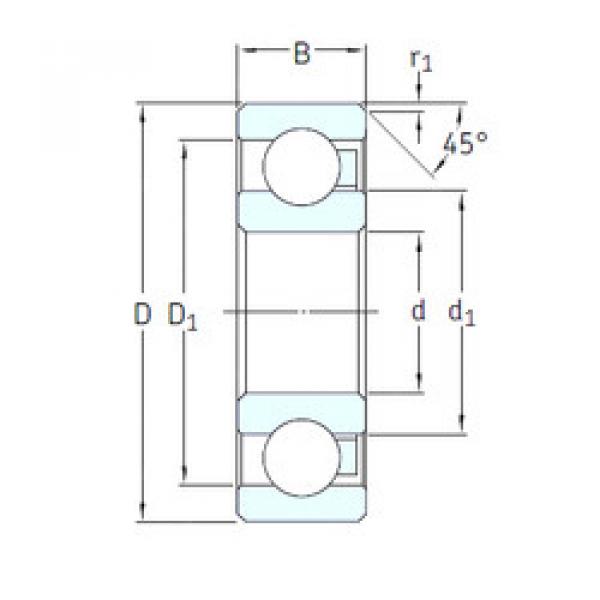 roulements 6012/HR22Q2 SKF #1 image