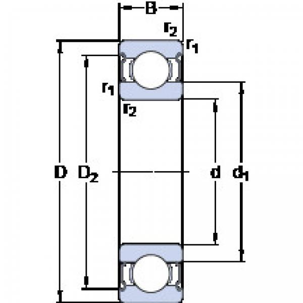 roulements 628/5-2Z SKF #1 image