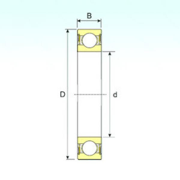 roulements 6003-2RS ISB #1 image