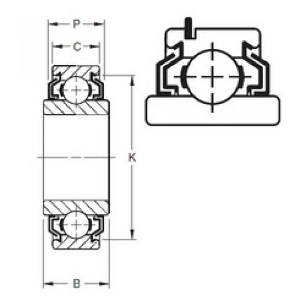 roulements 203KLLG2 Timken #1 image