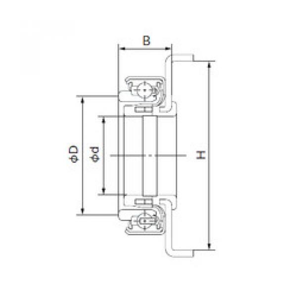 roulements 60SCRN31P-6 NACHI #1 image