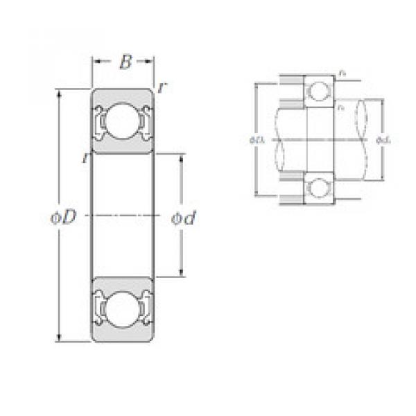 roulements 60/22ZZ NTN #1 image