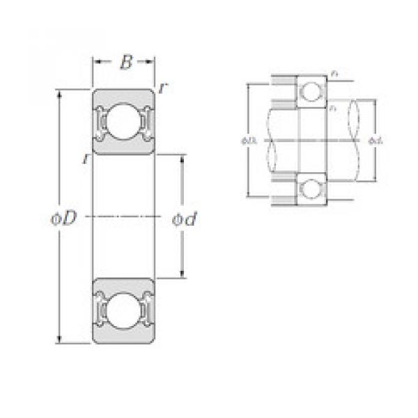 roulements 6009LLB NTN #1 image