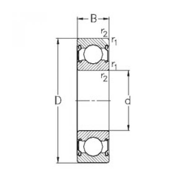 roulements 6224-2Z NKE #1 image