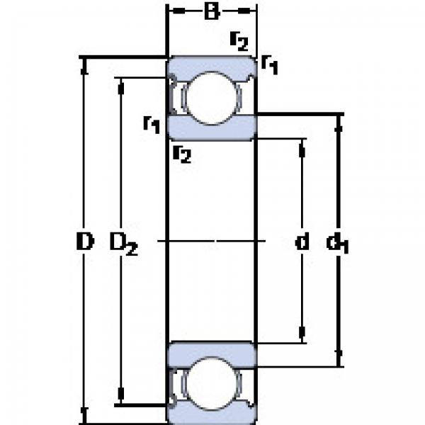 roulements 6013-Z SKF #1 image