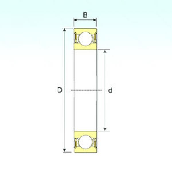 roulements 61806-2RZ ISB #1 image