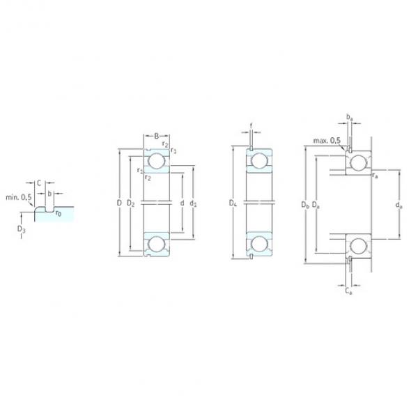 roulements 6208N SKF #1 image