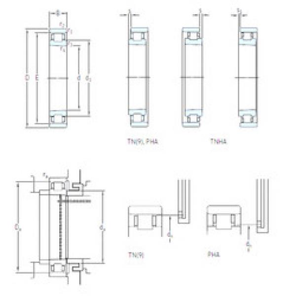 roulements N 1011 KTNHA/HC5SP SKF #1 image