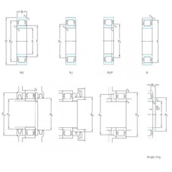 roulements NJ409 SKF #1 image