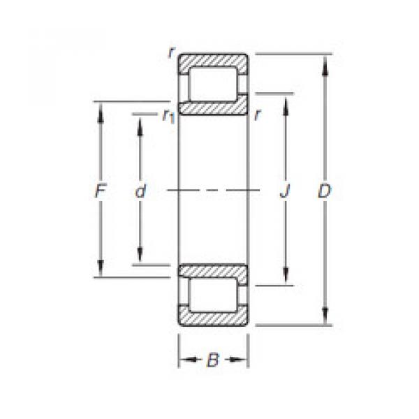 roulements NJ2203E.TVP Timken #1 image