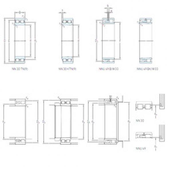 roulements NN 3008 KTN/SP SKF #1 image