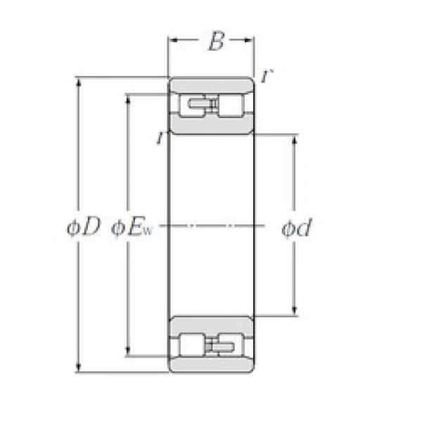 roulements NN3015 NTN #1 image