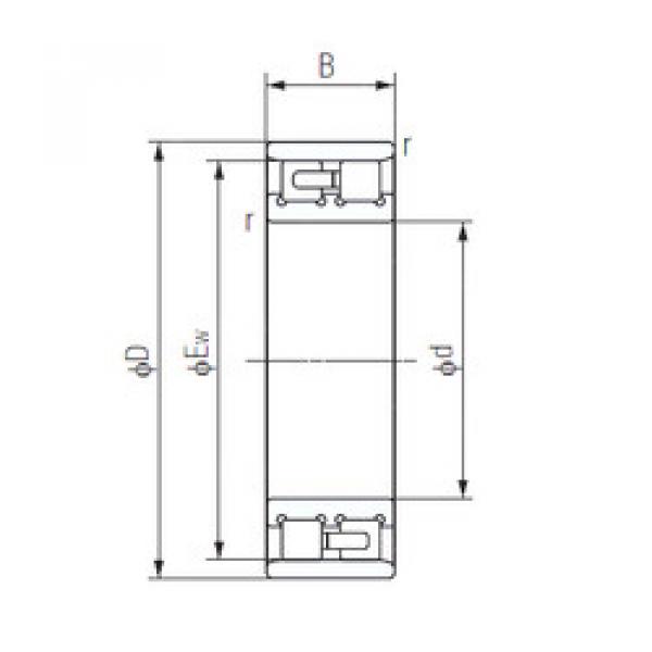 roulements NN3048 NACHI #1 image