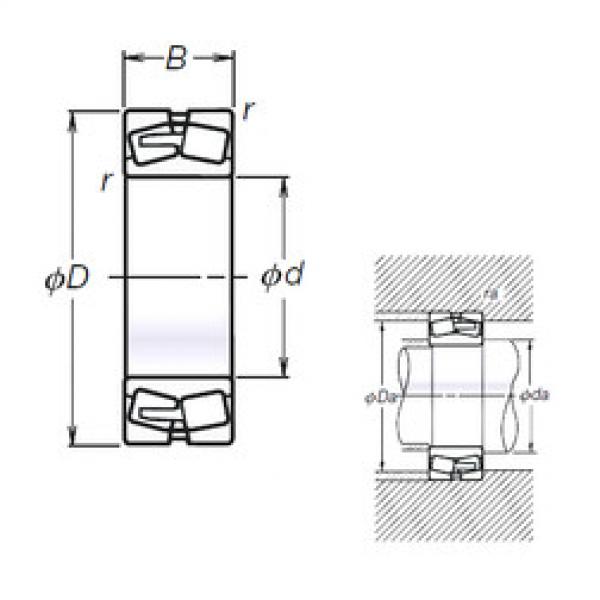 roulements 23932L11CAM NSK #1 image