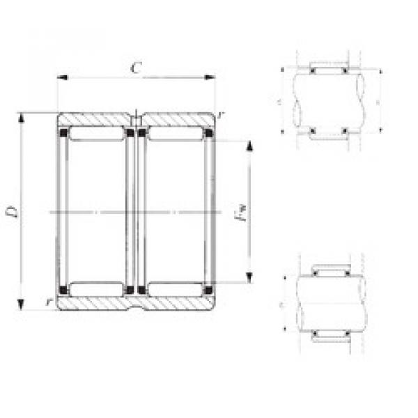 roulements RNAFW 81620 IKO #1 image