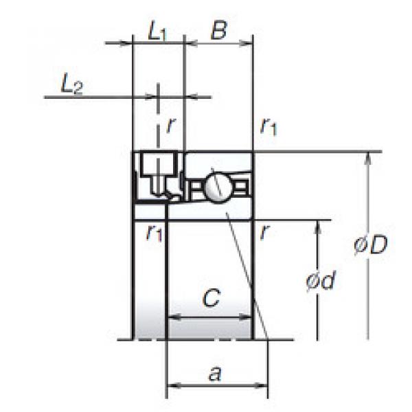 roulements 45BNR19XE NSK #1 image