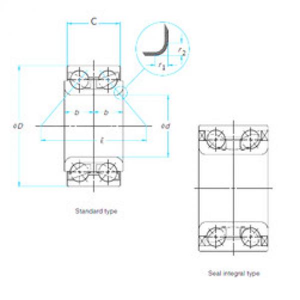 roulements 2B-DE07A34 NTN #1 image