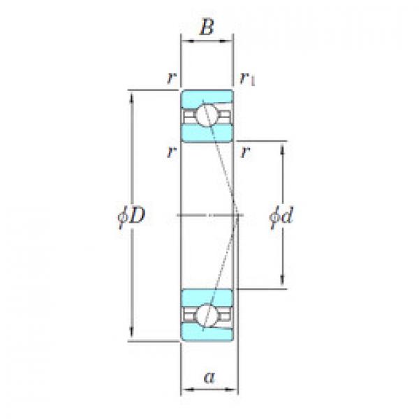 roulements 3NCHAC910C KOYO #1 image