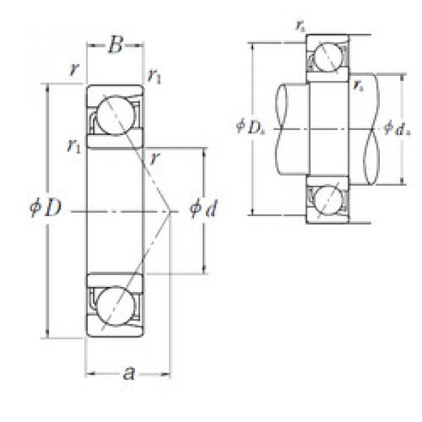 roulements 7001 C NSK #1 image