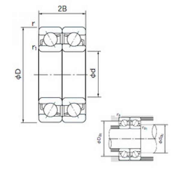 roulements 7309DF NACHI #1 image