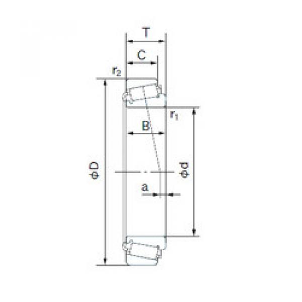 roulements 25580/25520 NACHI #1 image