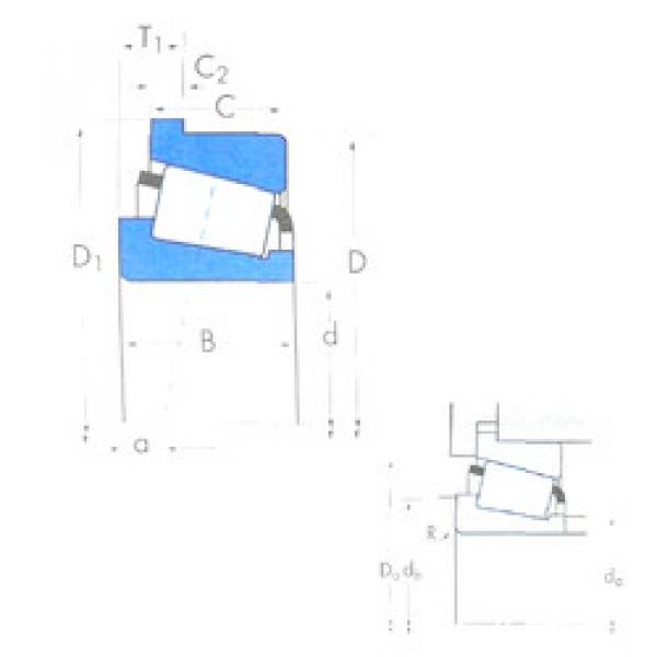 roulements 25592/25521B Timken #1 image