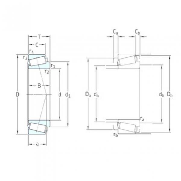 roulements 32928 SKF #1 image