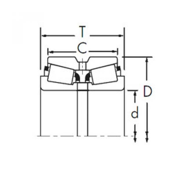 roulements 395/394DC+X1S-395 Timken #1 image