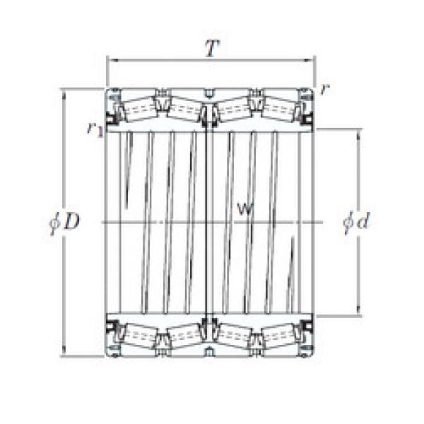 roulements 47TS845748 KOYO #1 image