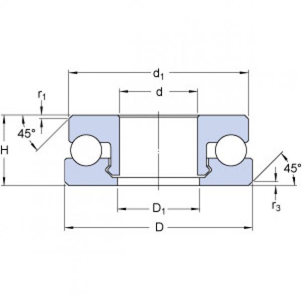 roulements 51201 V/HR22T2 SKF #1 image