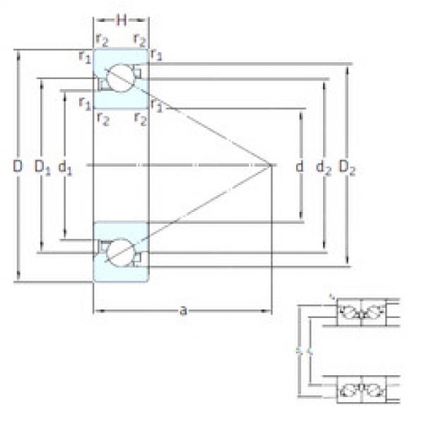 roulements BSA 206 CG SKF #1 image