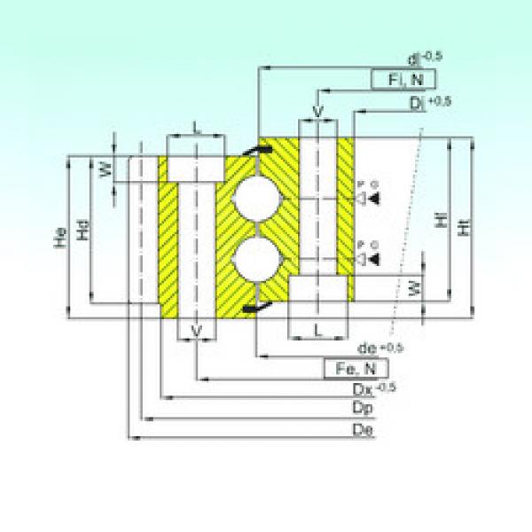 roulements EB2.30.1578.400-1SPPN ISB #1 image