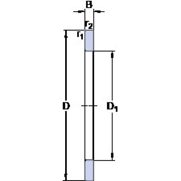 roulements GS 81140 SKF #1 image