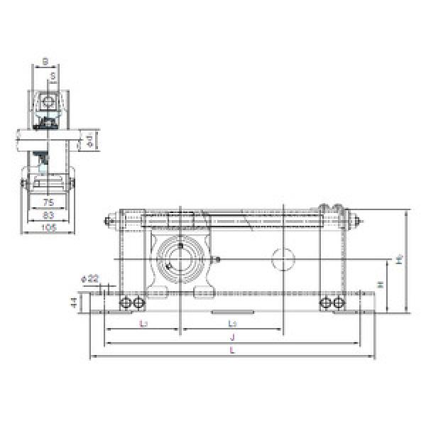 roulements UCTU208+WU900 NACHI #1 image