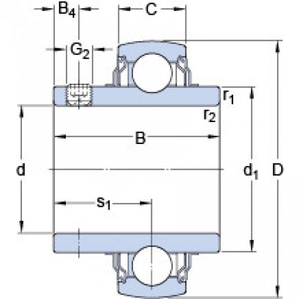 roulements YAR 207-107-2FW/VA228 SKF #1 image