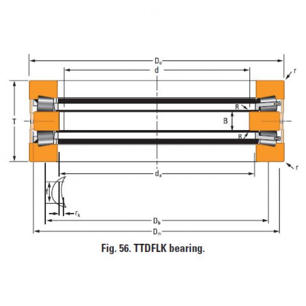 Bearing Thrust race single T1080fa #1 image