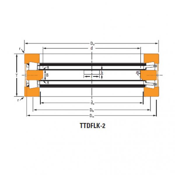 Bearing Thrust race double T1080dw #1 image