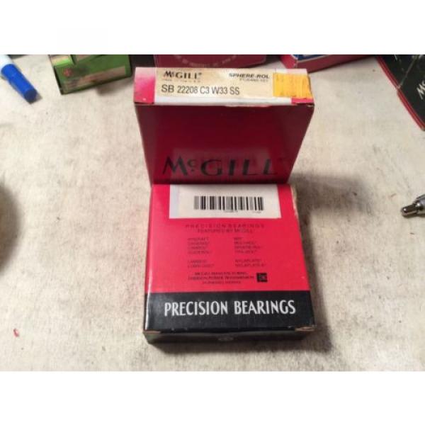 2-MCGILL  /bearings #SB/22208 C3 W33 S ,30 day warranty, free shipping lower 48! #3 image