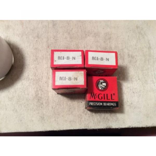 4- MCGILL  /bearings #MI-8-N,30 day warranty, free shipping lower 48! #3 image